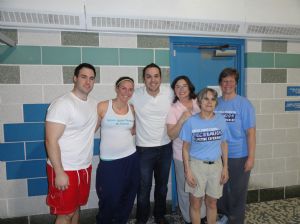 Fitness Team- Mike (Head Guard), Kait, Josh (Aquatics Director), Susan, Annie, & Sandy