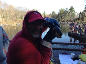 Parks Laborer Al makes a new friend