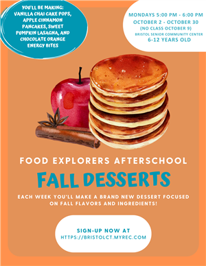 Fall Desserts Flyer