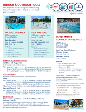 about the pools 2025