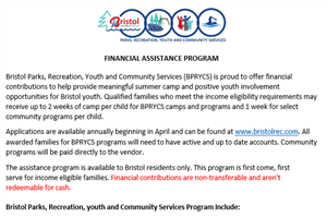 financial assistance 2