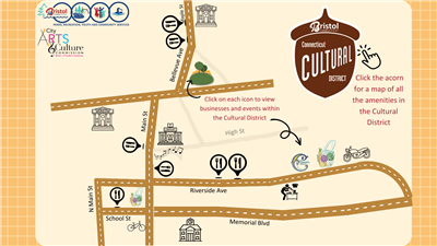 Bristol Cultural District Map for Festival
