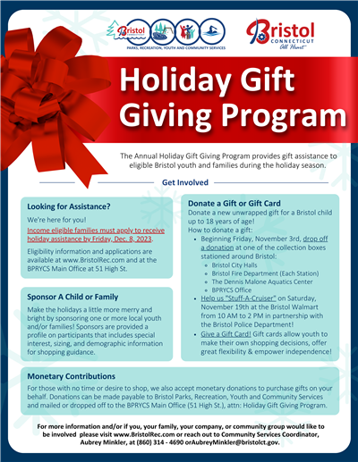 Holiday Gift giving Program