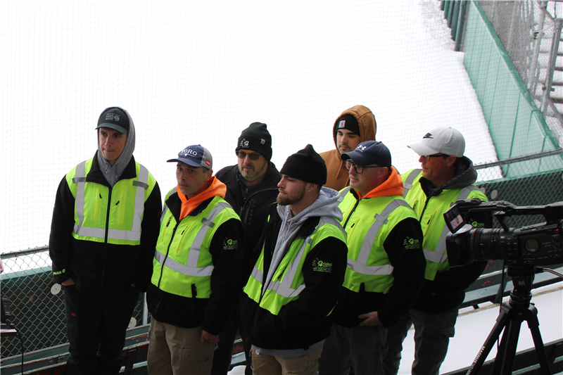 press event at muzzy 