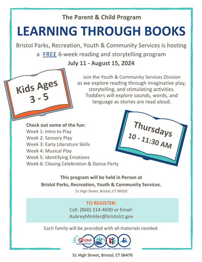 Learning through Books Flyer