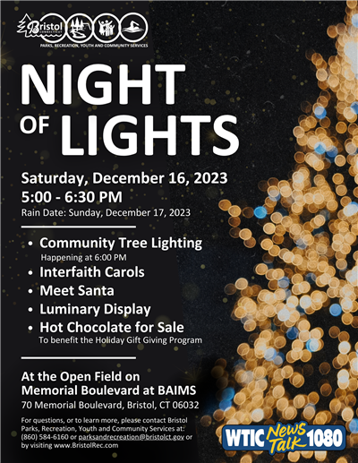 Night of Lights Flyer