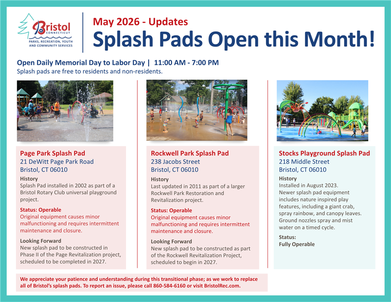 splash pads info 