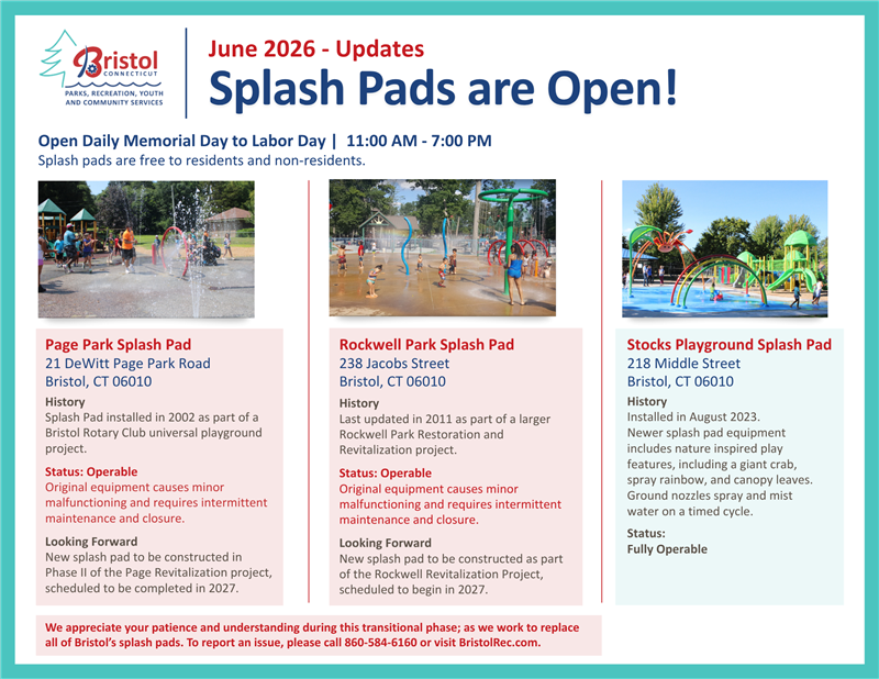 saplsh pads are open